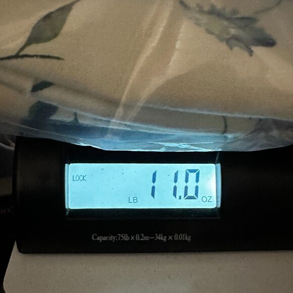 All That Jazz Women Maxi Long Dress Pale Yellow Floral Prairie VTG USA 13 /14 - Picture 8 of 8